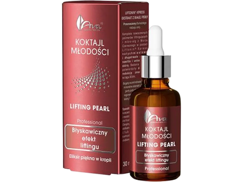AVA koktajl młodości lifting pearl, serum, 30 ml