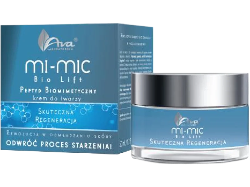 AVA Mi-Mic Bio Lift Krem do twarzy Skuteczna Regeneracja, 50 ml