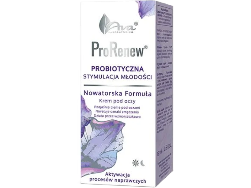 AVA PRORENEW przeciwstarzeniowy krem pod oczy, 15 ml