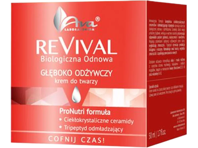 AVA REVIVAL głęboko odżywczy krem do twarzy, 50 ml