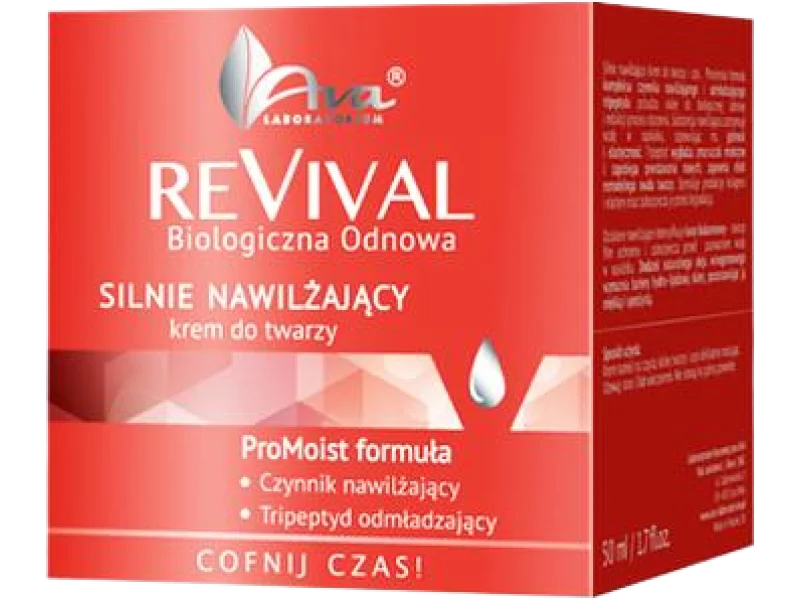 AVA REVIVAL silnie nawilżający krem do twarzy, 50 ml
