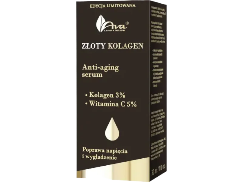 Ava Złoty Kolagen serum anti-aging, 30 ml