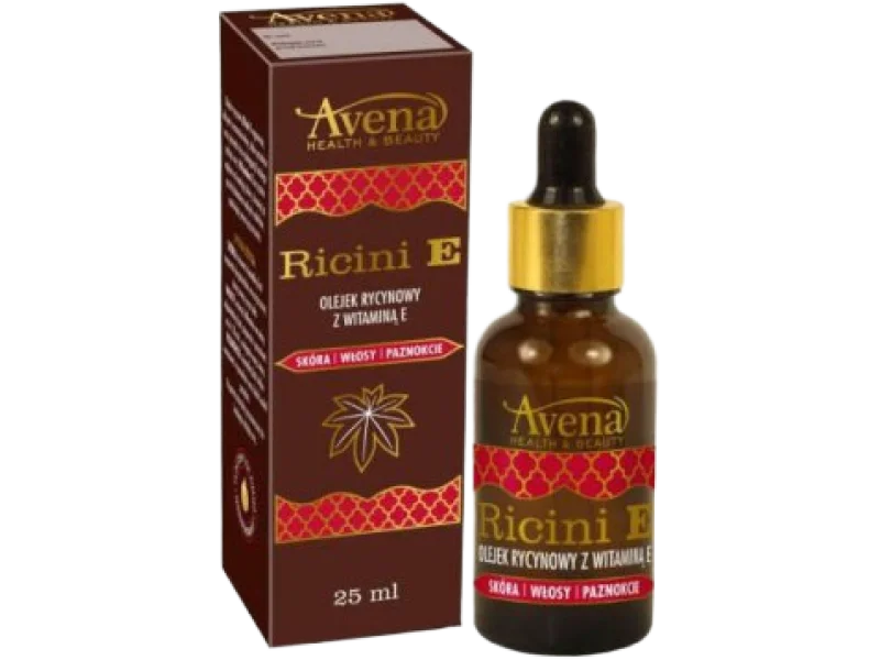 AVENA RICINI E Olejek rycynowy z witaminą E, 25 ml