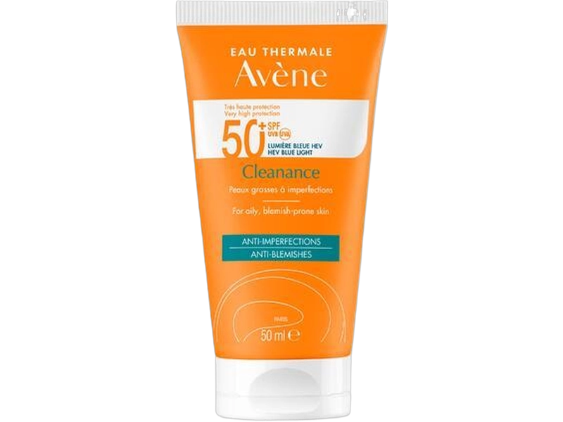 Avene Cleanance krem ultralekki przeciw niedoskonałościom SPF50+, 50 ml