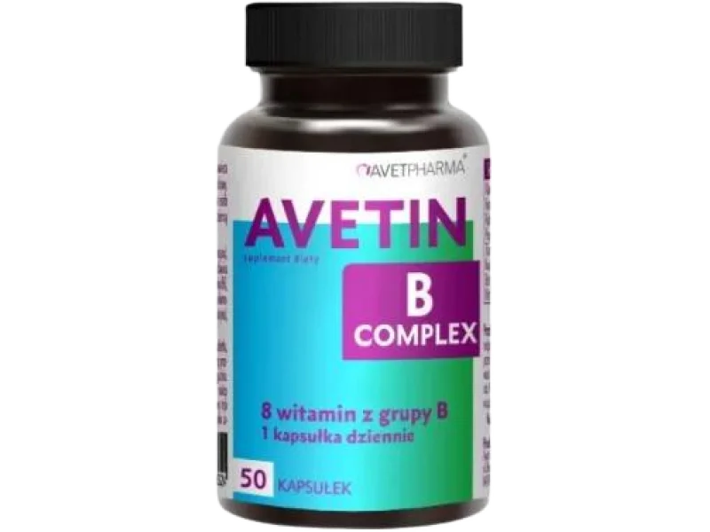 AVET PHARMA Avetin B Complex, kapsułki, 50 kaps.