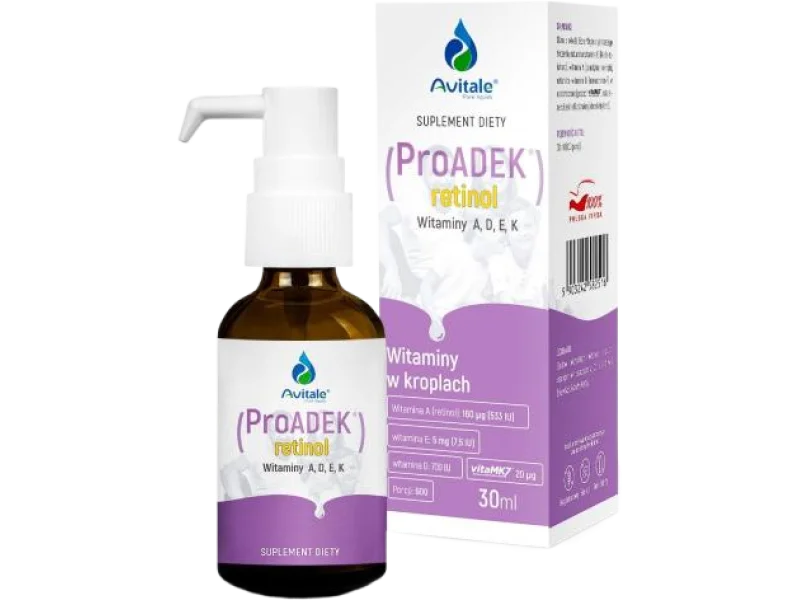 AVITALE Pro ADEK Retinol, krople, 30 ml