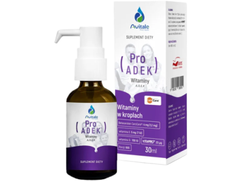 Avitale Pro ADEK Witaminy, krople, 30 ml