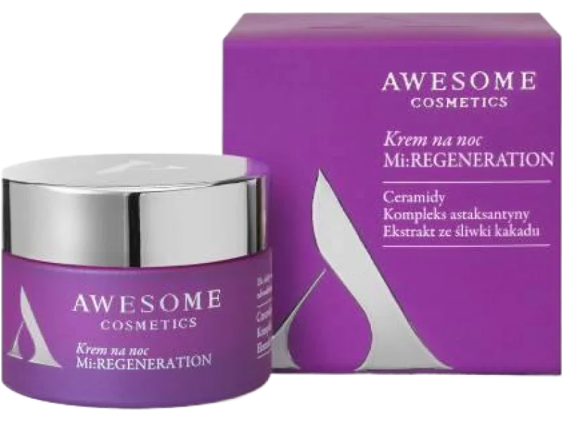 Awesome Cosmetics Mikrobiom regeneration Krem na noc, 50 ml