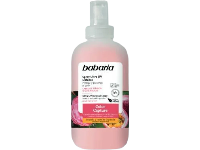 Babaria Mgiełka ochronna ożywiająca kolor do włosów farbowanych z kamelią i marakują, 150 ml