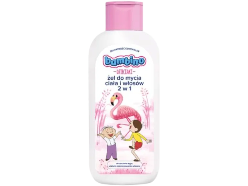 Bambino Dzieciaki Żel do mycia ciała i włosów 2 w 1, żel, 400 ml
