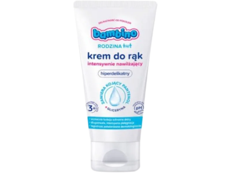 BAMBINO Rodzina Krem do rąk intensywnie nawilżający, 75 ml