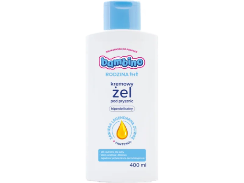 Bambino Rodzina kremowy żel pod prysznic, 400 ml