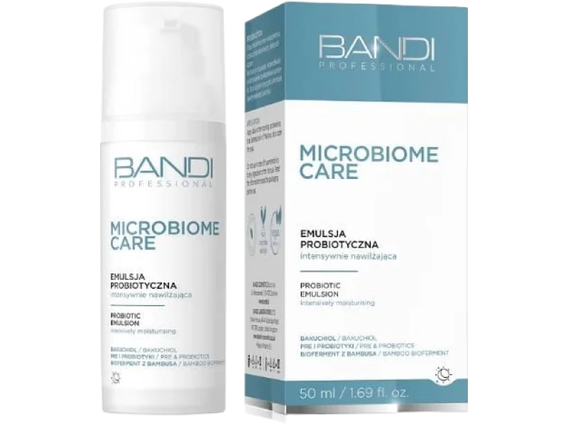 Bandi Microbiome Care emulsja probiotyczna intensywnie nawilżająca, 50 ml