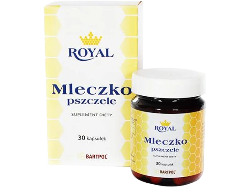 Bartpol Royal mleczko pszczele, kapsułki, 30 kaps.