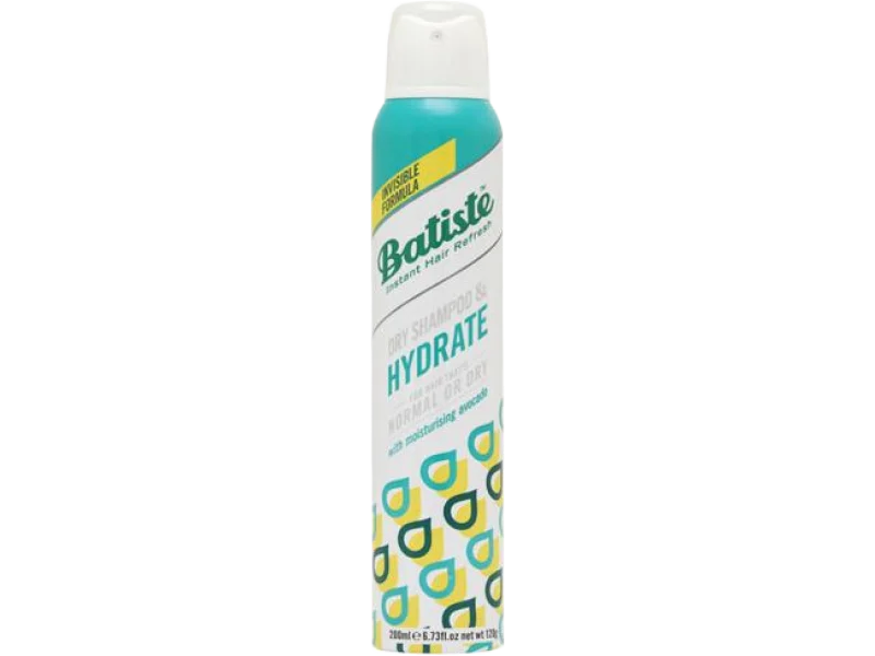 Batiste suchy szampon nawilżający Hydrate, spray, 200 ml
