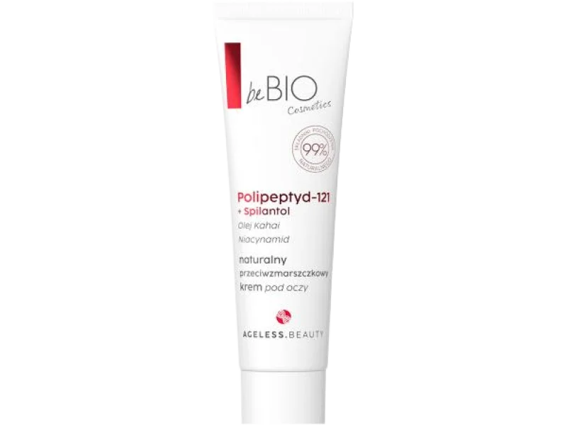 BE BIO EWA CHODAKOWSKA Ageless Beauty Naturalny przeciwzmarszczkowy krem pod oczy, 15 ml