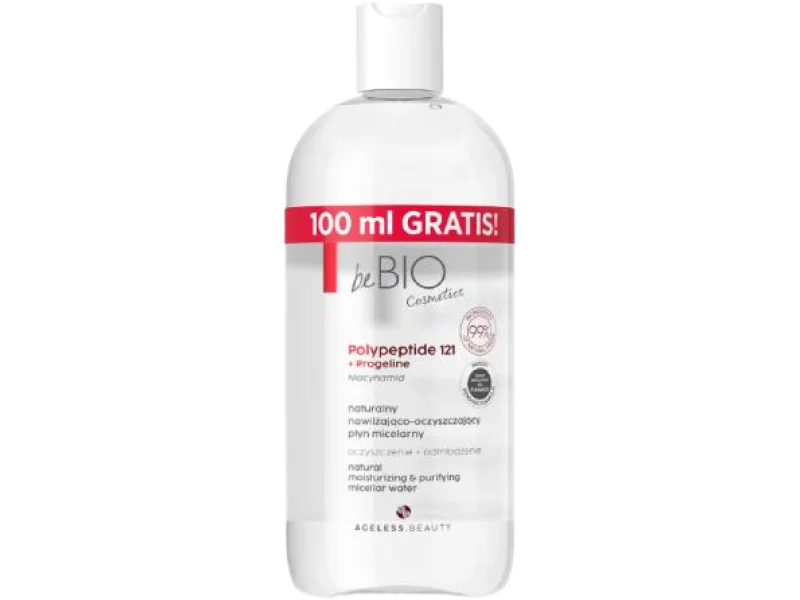 BE BIO EWA CHODAKOWSKA AGELESS BEAUTY Płyn micelarny nawilżająco-oczyszczający, 500 ml