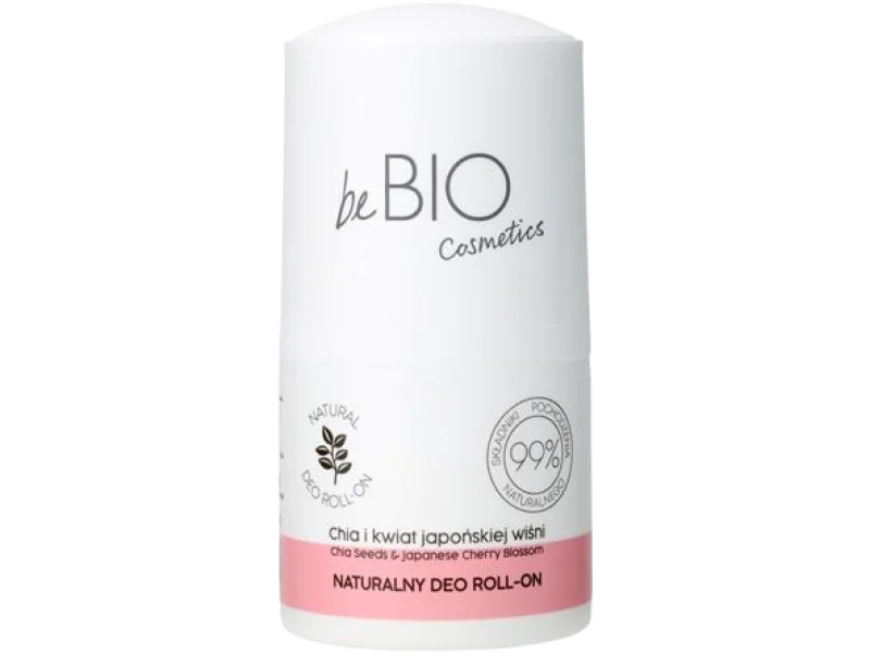 BE BIO EWA CHODAKOWSKA Deo roll – chia i kwiat wiśnia japońskiej, roll-on, 50 ml