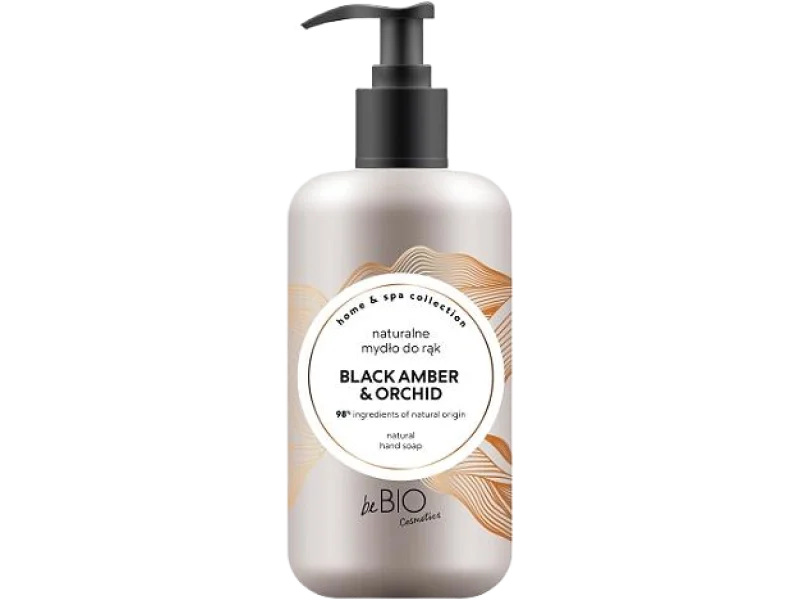 BE BIO EWA CHODAKOWSKA Home&Spa Collection Amber & Orchid Naturalne mydło do rąk, płyn, 300 ml