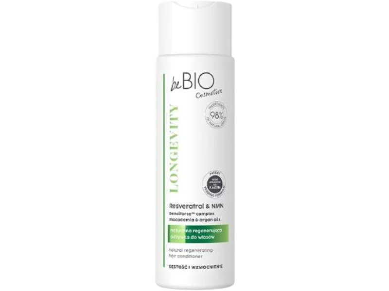 BE BIO EWA CHODAKOWSKA LONGEVITY Gęstość i wzmocnienie Naturalna odżywka do włosów, 250 ml