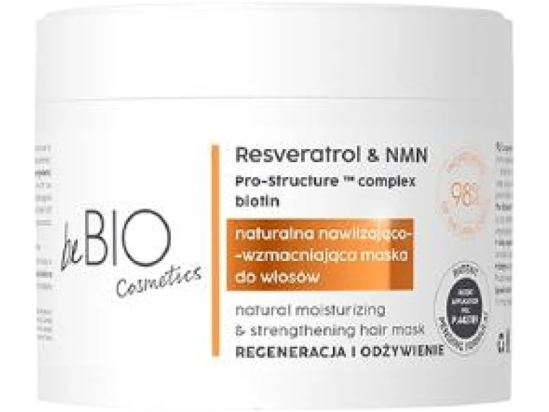 BE BIO EWA CHODAKOWSKA LONGEVITY Regeneracja i odżywienie Naturalna maska do włosów, 250 ml