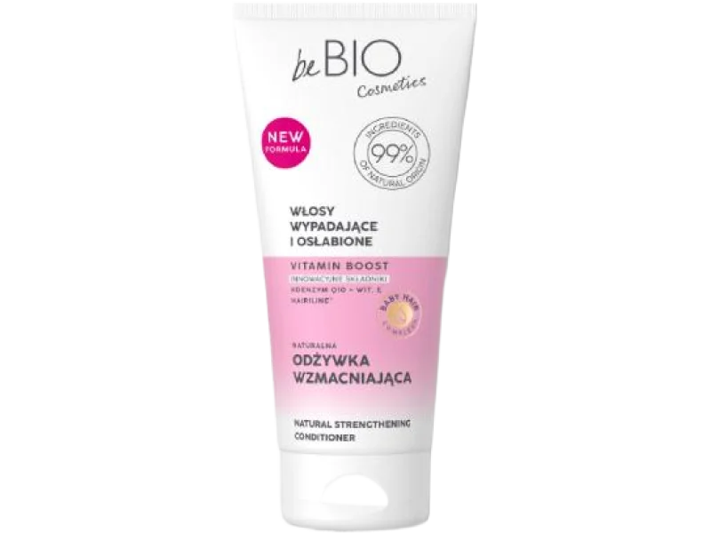 BE BIO EWA CHODAKOWSKA Naturalna odżywka do włosów wypadających i osłabionych wzmacniająca Baby Hair Complex, 200 ml