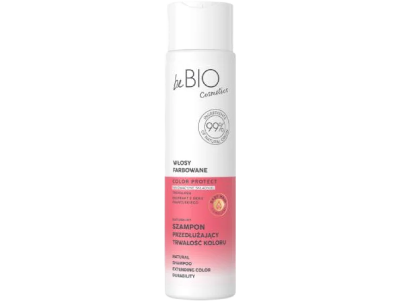 BE BIO EWA CHODAKOWSKA Naturalny Szampon do włosów farbowanych, 300 ml