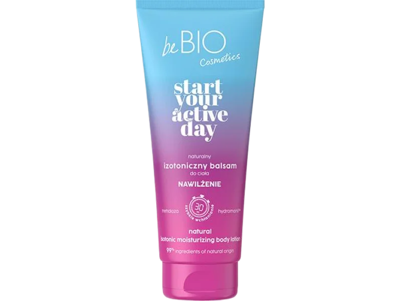 BE BIO EWA CHODAKOWSKA Start Your Active Day Naturalny izotoniczny balsam nawilżający do ciała, 200 ml