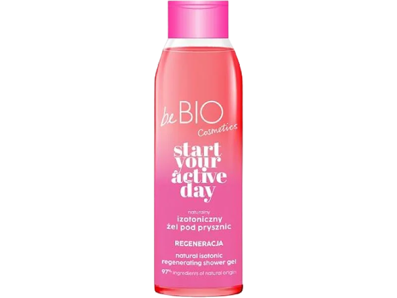 BE BIO EWA CHODAKOWSKA Start Your Active Day Odżywienie Naturalny izotoniczny żel pod prysznic, 400 ml
