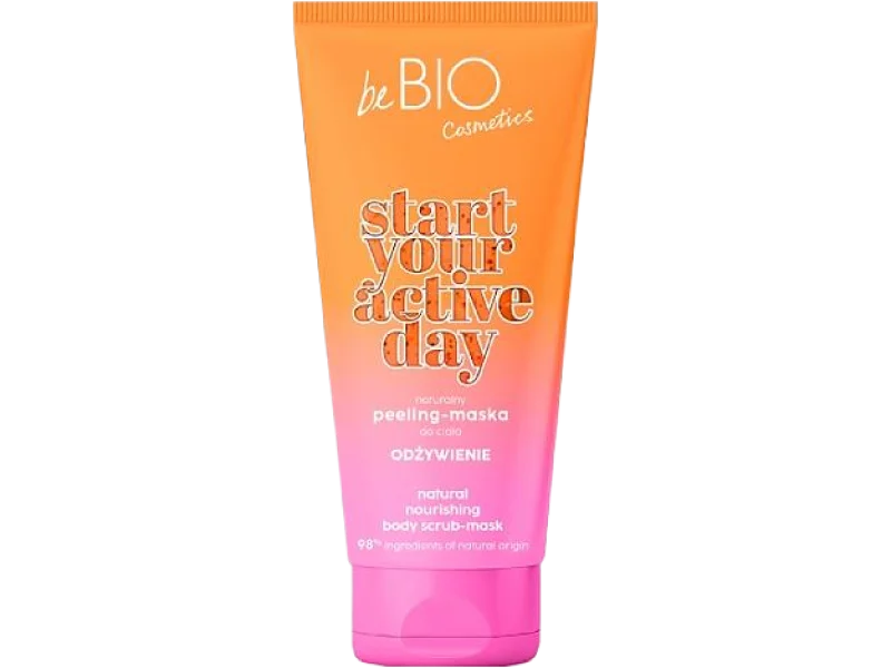 BE BIO EWA CHODAKOWSKA Start Your Active Day Odżywienie Naturalny peeling-maska do ciała, 200 ml