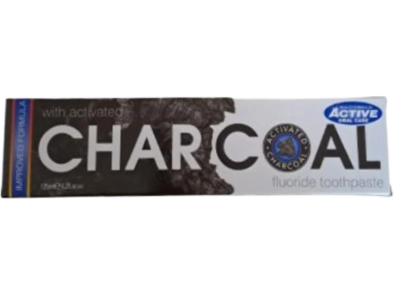 BEAUTY FORMULAS Pasta do mycia zębów z aktywnym węglem, 125 ml