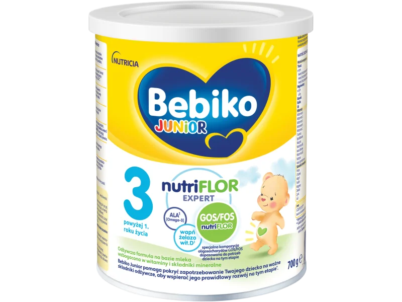 Bebiko Junior 3 Nutriflor Expert, proszek, 700 g