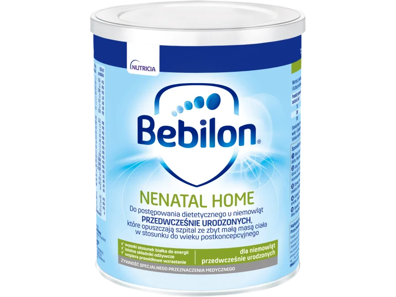 Bebilon Nenatal Home Pronutra dla wcześniaków, proszek, 400 g