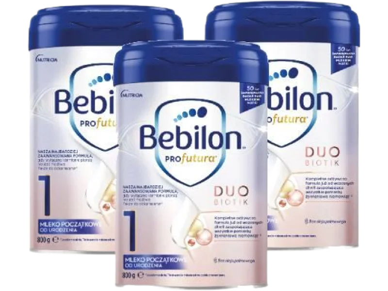 Bebilon Profutura Duobiotik 1 mleko początkowe dla niemowląt od urodzenia, proszek, 800 g