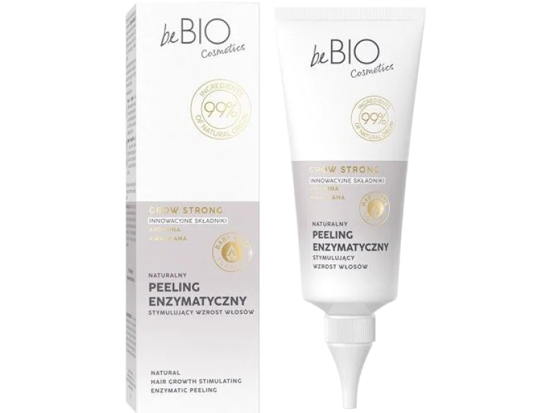 BeBIO Baby Hair Complex naturalny peeling enzymatyczny stymulujący wzrost włosów, żel, 100 ml