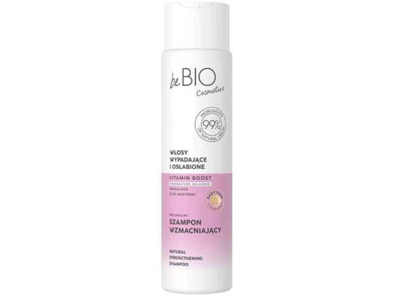 BeBio Baby Hair Complex, naturalny wzmacniający do włosów wypadających i osłabionych, szampon, 300 ml