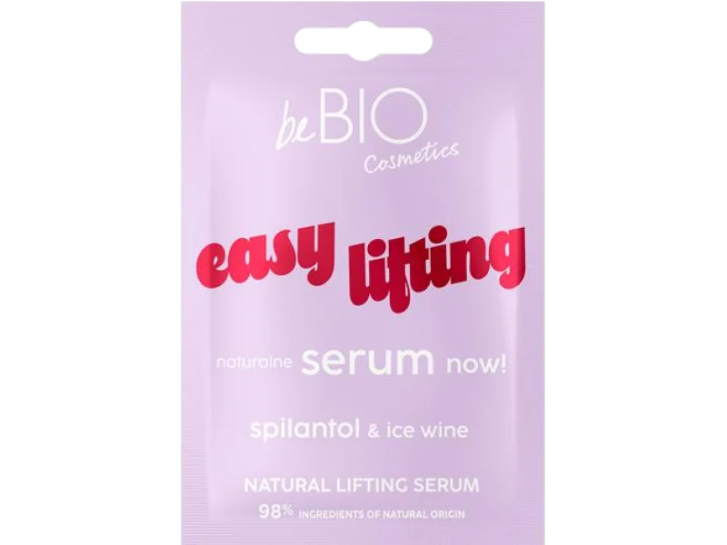 BeBio Easy Lifting naturalne liftingujące serum do twarzy NOW!, 8 ml