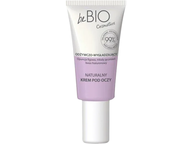 BeBio naturalny krem pod oczy odżywczo-wygładzający, 15 ml