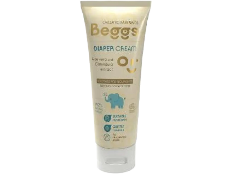 Beggs do pupy dla niemowląt od urodzenia, krem, 75 ml