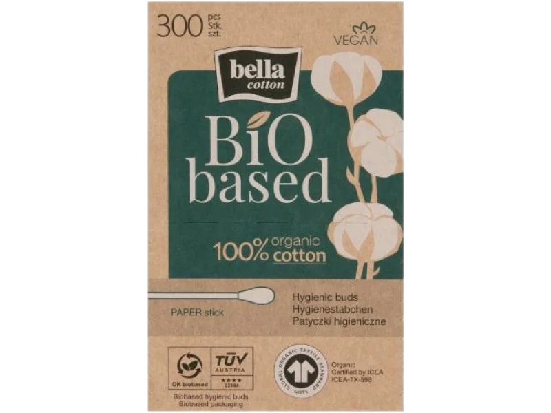 BELLA COTTON papierowe patyczki higieniczne, 300 szt.