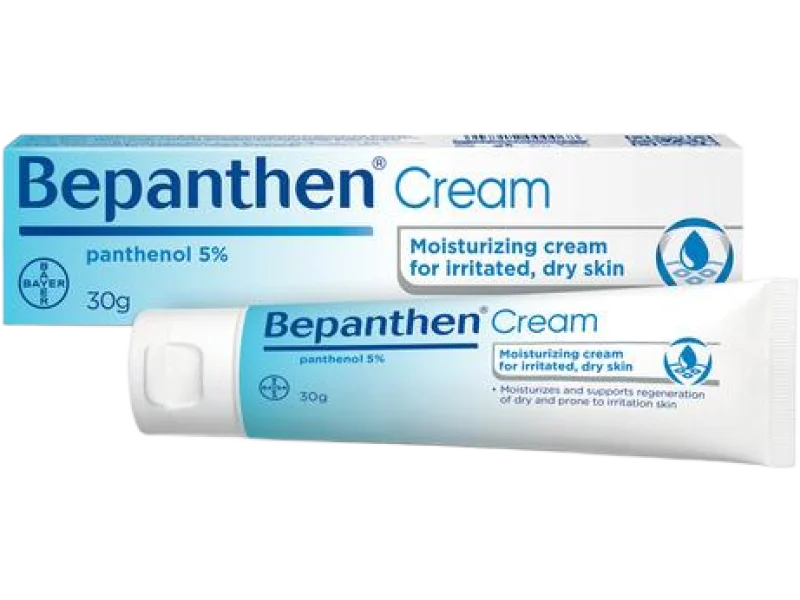 Bepanthen Cream krem do skóry suchej i podrażnionej, 5%, 30 g