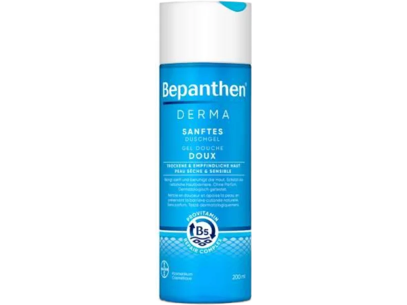 Bepanthen Derma żel do mycia ciała do suchej i wrażliwej skóry, 400 ml