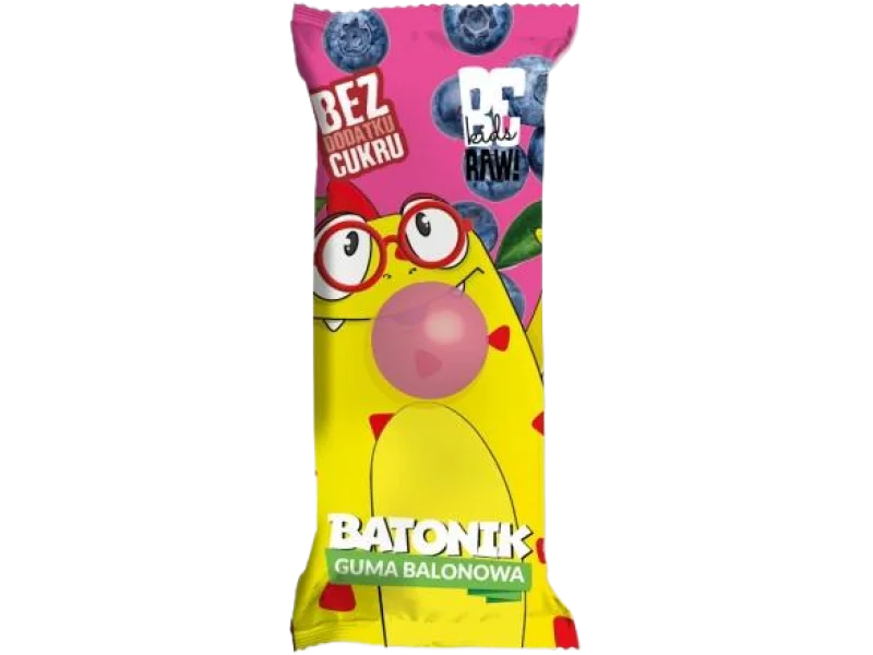 BeRAW Kids baton guma balonowa, 25 g