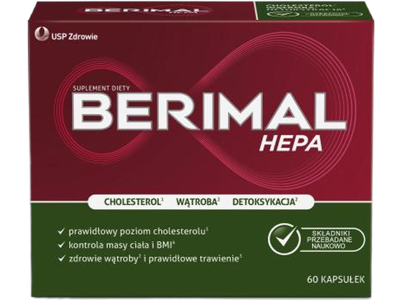 Berimal Hepa, kapsułki, 60 kaps.