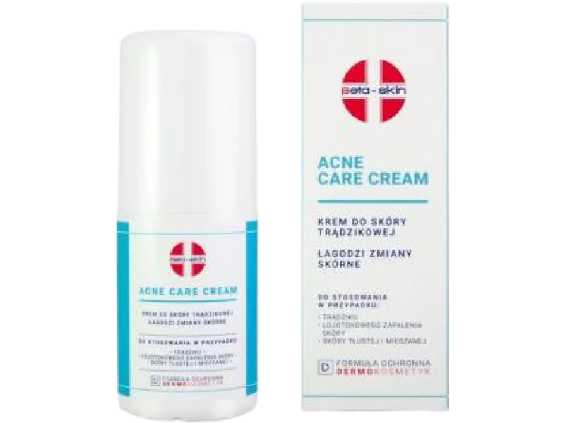 Beta Skin Acne Care Cream Krem Przeciwtrądzikowy, 75 ml