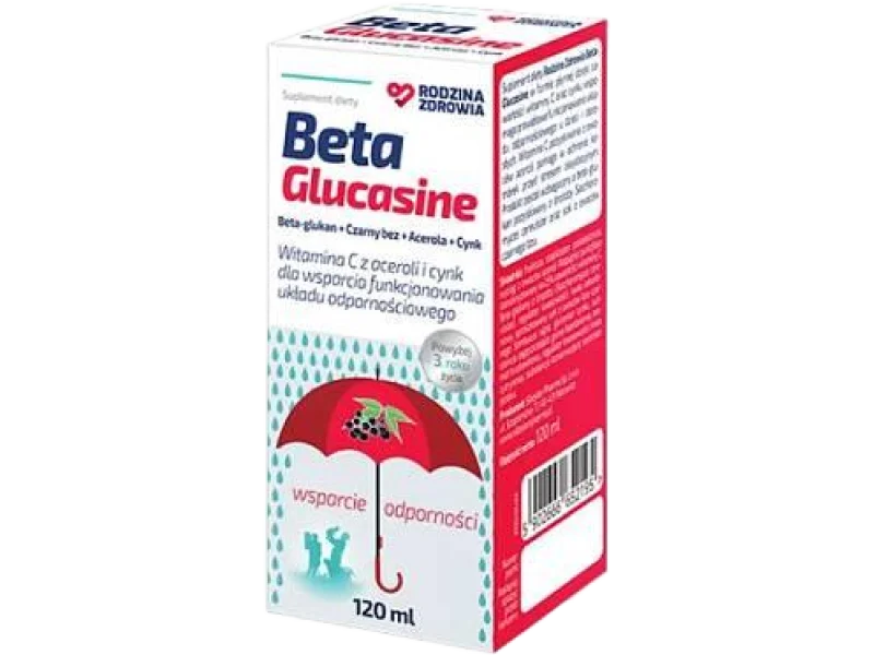 BetaGlucasine, płyn, 120 ml