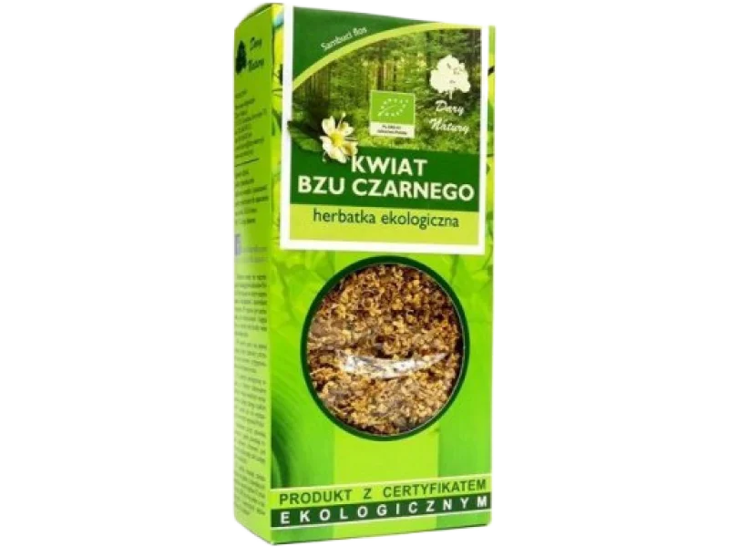 Bez Czarny Kwiat EKO DARY NATURY, zioła do zaparzania, 50 g
