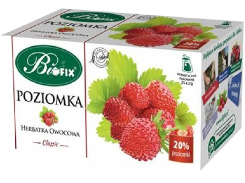Bi Fix Classic poziomka herbatka owocowa, zioła do zaparzania, 20 szt.