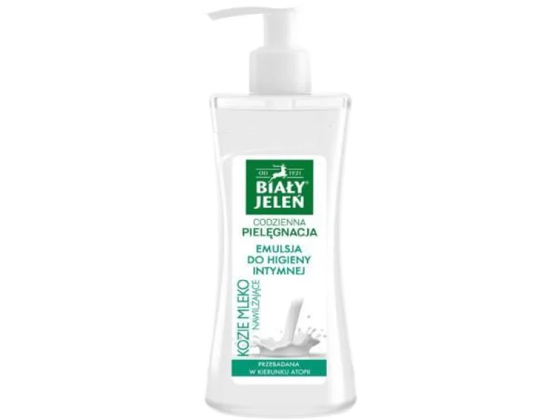 Biały Jeleń Emulsja do higieny intymnej z kozim mlekiem, 265 ml
