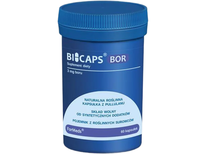 Bicaps Bor, kapsułki, 60 kaps.